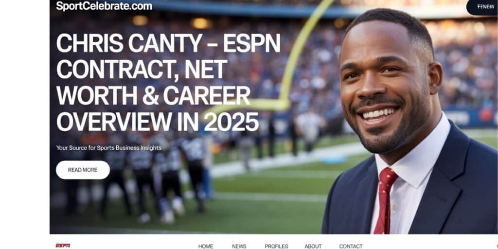 Chris Canty – ESPN Contract, Net Worth & Career Overview In 2025