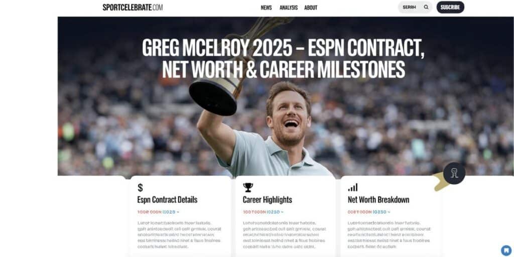 Greg McElroy 2025 – ESPN Contract, Net Worth & Career Milestones