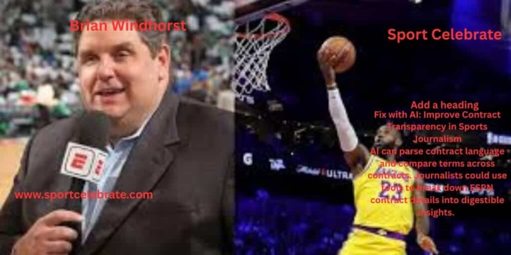 Fix with AI: Improve Contract Transparency in Sports Journalism