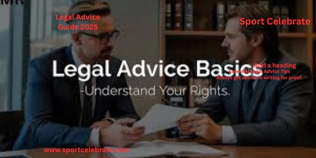 Essential Legal Advice Tips