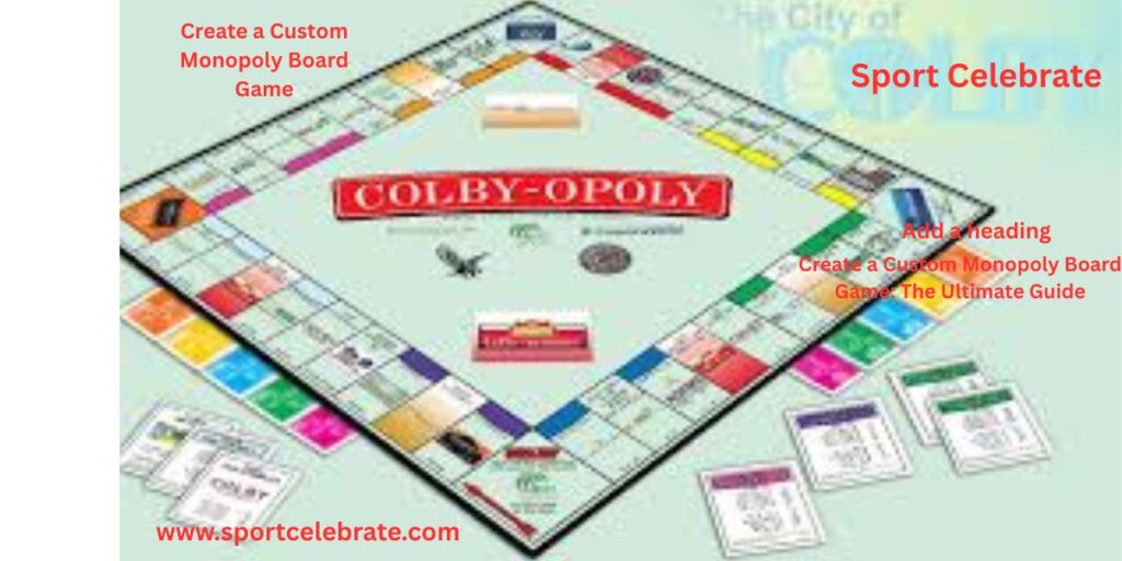 Create a Custom Monopoly Board Game: The Ultimate Guide