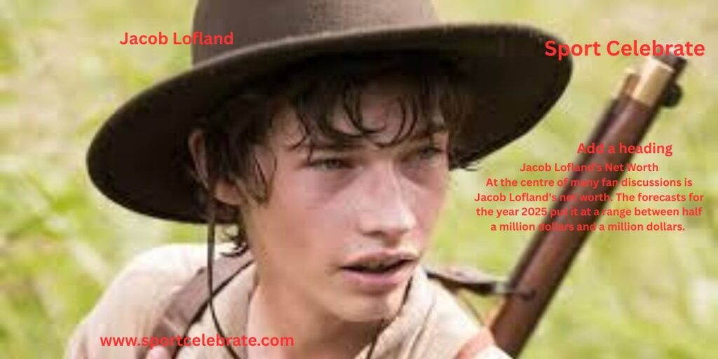 Jacob Lofland’s Net Worth