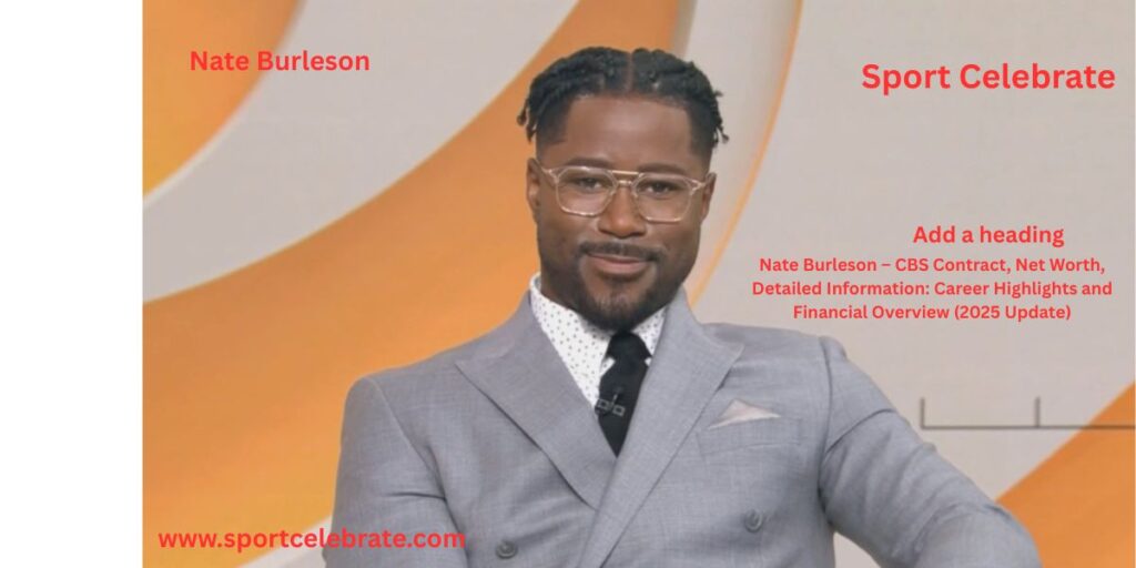 Nate Burleson – CBS Contract, Net Worth, Detailed Information: Career Highlights and Financial Overview (2025 Update)