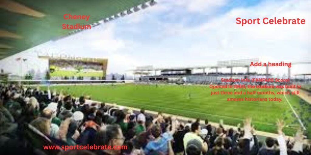 Stadium Info (FANFARE Score)